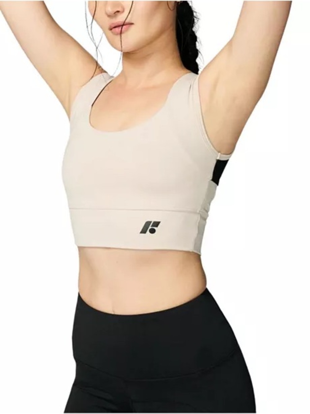 Forme Power Bra for Posture & Back Support Ecru Black Size L